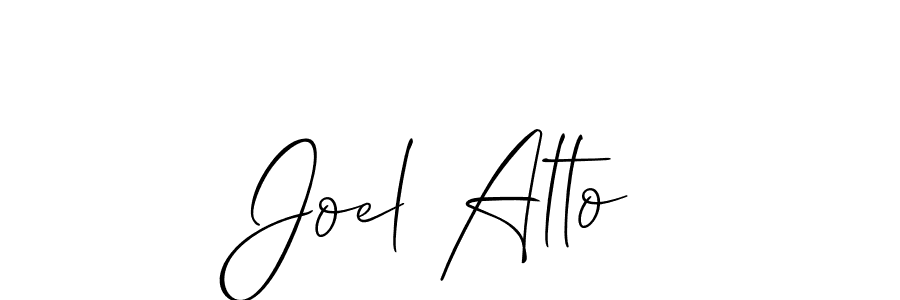 Best and Professional Signature Style for Joel Alto. Allison_Script Best Signature Style Collection. Joel Alto signature style 2 images and pictures png