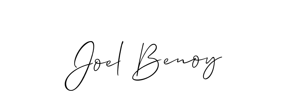 Also we have Joel Benoy name is the best signature style. Create professional handwritten signature collection using Allison_Script autograph style. Joel Benoy signature style 2 images and pictures png