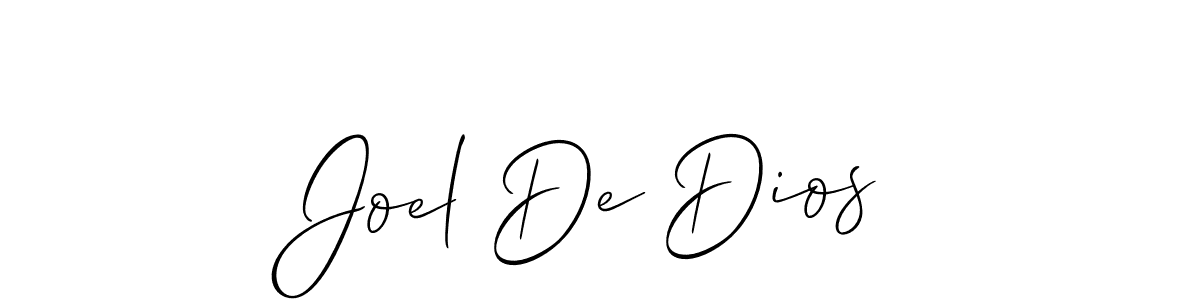 Similarly Allison_Script is the best handwritten signature design. Signature creator online .You can use it as an online autograph creator for name Joel De Dios. Joel De Dios signature style 2 images and pictures png