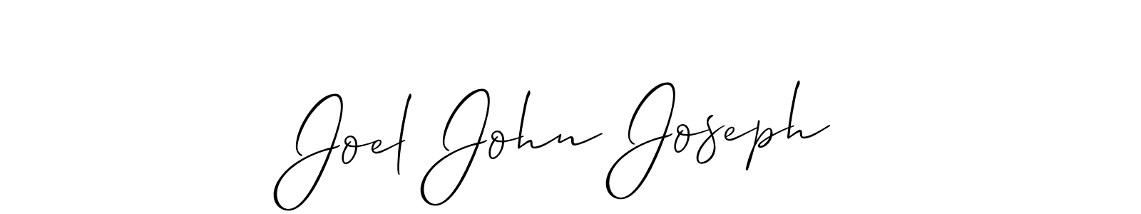 How to Draw Joel John Joseph signature style? Allison_Script is a latest design signature styles for name Joel John Joseph. Joel John Joseph signature style 2 images and pictures png