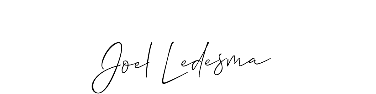 Once you've used our free online signature maker to create your best signature Allison_Script style, it's time to enjoy all of the benefits that Joel Ledesma name signing documents. Joel Ledesma signature style 2 images and pictures png