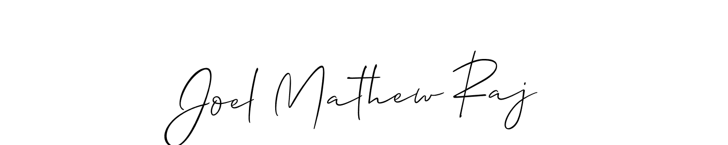 The best way (Allison_Script) to make a short signature is to pick only two or three words in your name. The name Joel Mathew Raj include a total of six letters. For converting this name. Joel Mathew Raj signature style 2 images and pictures png