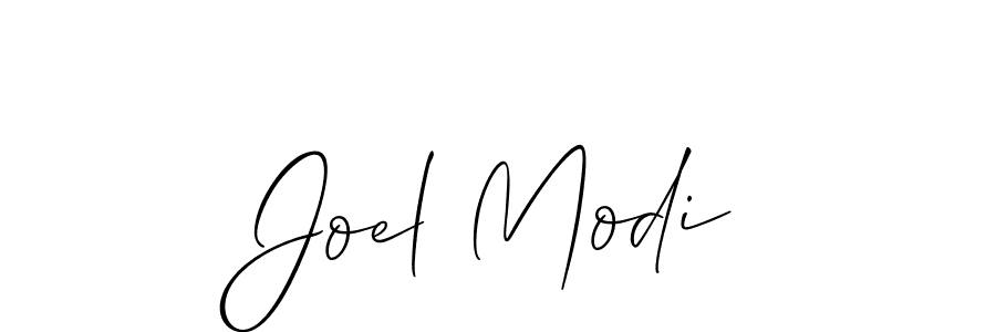 How to make Joel Modi name signature. Use Allison_Script style for creating short signs online. This is the latest handwritten sign. Joel Modi signature style 2 images and pictures png
