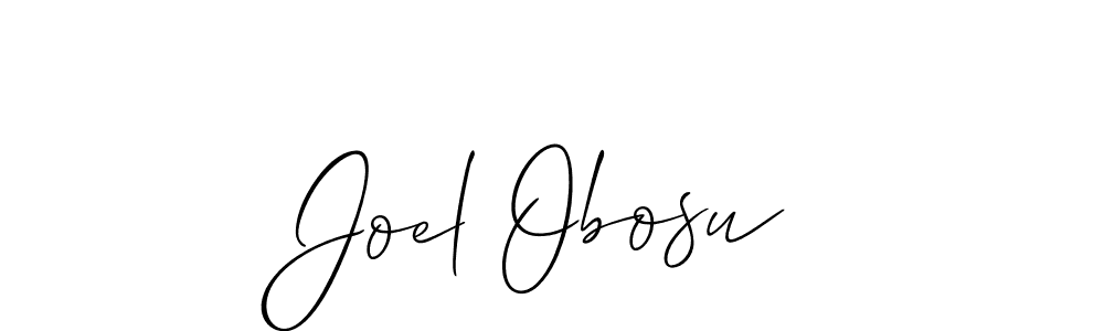 Similarly Allison_Script is the best handwritten signature design. Signature creator online .You can use it as an online autograph creator for name Joel Obosu. Joel Obosu signature style 2 images and pictures png