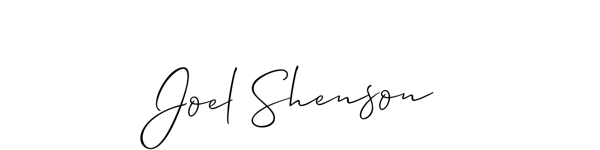 Once you've used our free online signature maker to create your best signature Allison_Script style, it's time to enjoy all of the benefits that Joel Shenson name signing documents. Joel Shenson signature style 2 images and pictures png