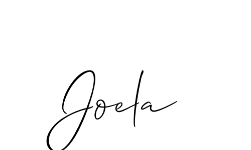 Best and Professional Signature Style for Joela. Allison_Script Best Signature Style Collection. Joela signature style 2 images and pictures png