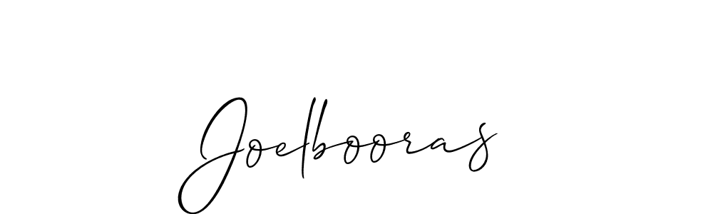 Best and Professional Signature Style for Joelbooras. Allison_Script Best Signature Style Collection. Joelbooras signature style 2 images and pictures png