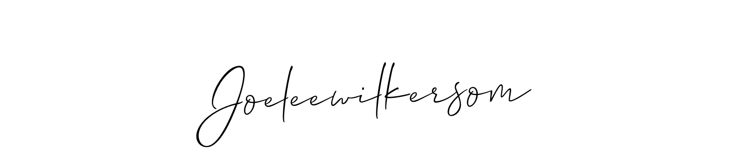 Here are the top 10 professional signature styles for the name Joeleewilkersom. These are the best autograph styles you can use for your name. Joeleewilkersom signature style 2 images and pictures png