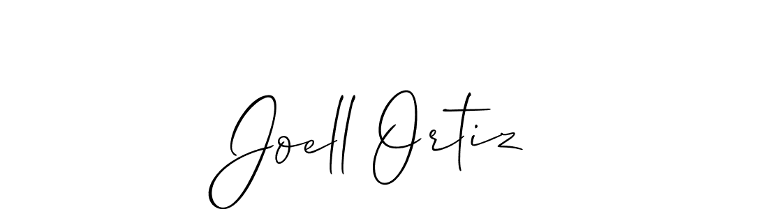 Create a beautiful signature design for name Joell Ortiz. With this signature (Allison_Script) fonts, you can make a handwritten signature for free. Joell Ortiz signature style 2 images and pictures png