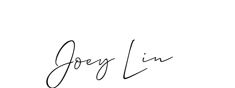 Once you've used our free online signature maker to create your best signature Allison_Script style, it's time to enjoy all of the benefits that Joey Lin name signing documents. Joey Lin signature style 2 images and pictures png