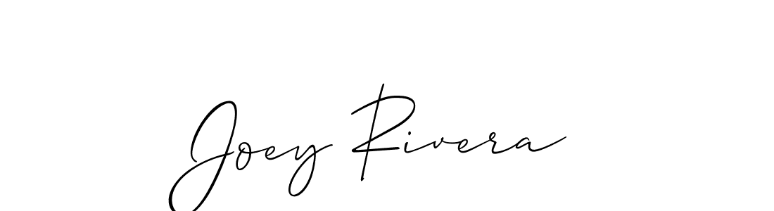 Best and Professional Signature Style for Joey Rivera. Allison_Script Best Signature Style Collection. Joey Rivera signature style 2 images and pictures png