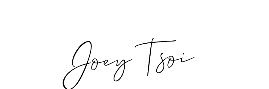Make a beautiful signature design for name Joey Tsoi. Use this online signature maker to create a handwritten signature for free. Joey Tsoi signature style 2 images and pictures png