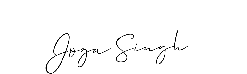 Make a beautiful signature design for name Joga Singh. Use this online signature maker to create a handwritten signature for free. Joga Singh signature style 2 images and pictures png