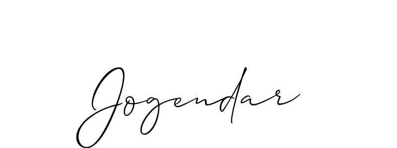 You should practise on your own different ways (Allison_Script) to write your name (Jogendar) in signature. don't let someone else do it for you. Jogendar signature style 2 images and pictures png