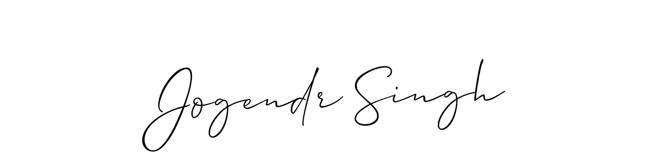 It looks lik you need a new signature style for name Jogendr Singh. Design unique handwritten (Allison_Script) signature with our free signature maker in just a few clicks. Jogendr Singh signature style 2 images and pictures png