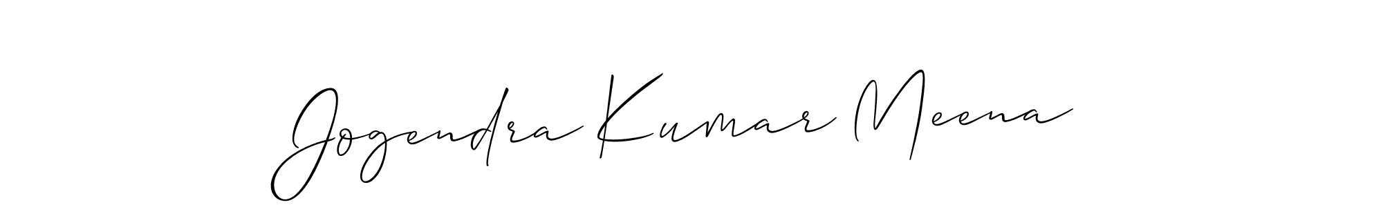 How to Draw Jogendra Kumar Meena signature style? Allison_Script is a latest design signature styles for name Jogendra Kumar Meena. Jogendra Kumar Meena signature style 2 images and pictures png