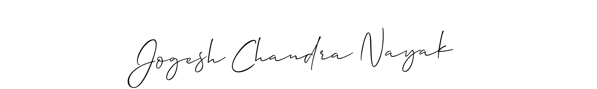 You should practise on your own different ways (Allison_Script) to write your name (Jogesh Chandra Nayak) in signature. don't let someone else do it for you. Jogesh Chandra Nayak signature style 2 images and pictures png