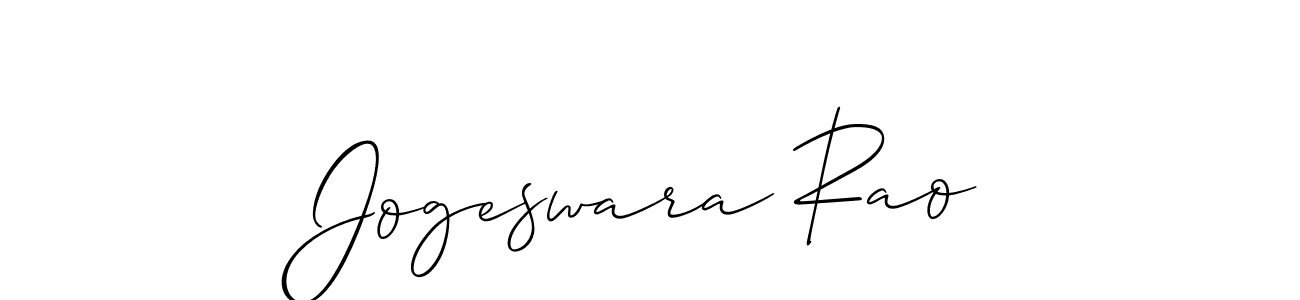 if you are searching for the best signature style for your name Jogeswara Rao. so please give up your signature search. here we have designed multiple signature styles  using Allison_Script. Jogeswara Rao signature style 2 images and pictures png