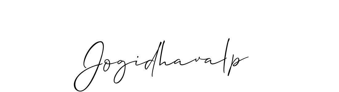 Once you've used our free online signature maker to create your best signature Allison_Script style, it's time to enjoy all of the benefits that Jogidhavalp name signing documents. Jogidhavalp signature style 2 images and pictures png