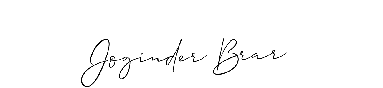 The best way (Allison_Script) to make a short signature is to pick only two or three words in your name. The name Joginder Brar include a total of six letters. For converting this name. Joginder Brar signature style 2 images and pictures png