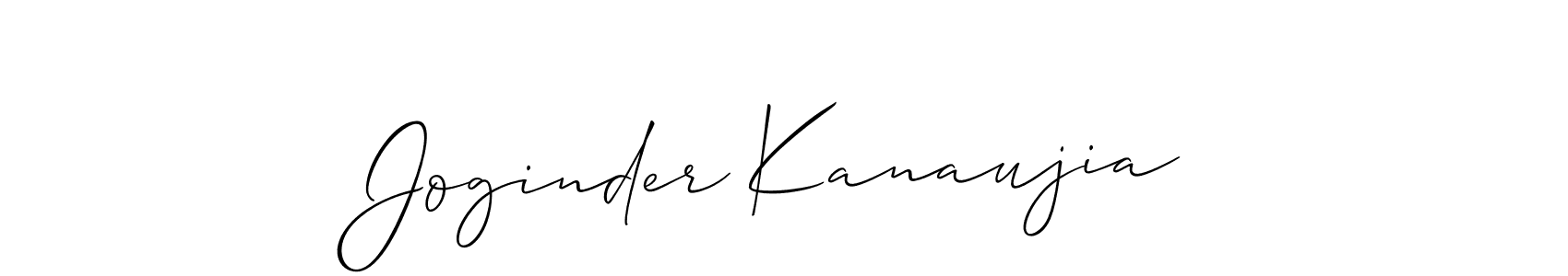 Make a beautiful signature design for name Joginder Kanaujia. Use this online signature maker to create a handwritten signature for free. Joginder Kanaujia signature style 2 images and pictures png