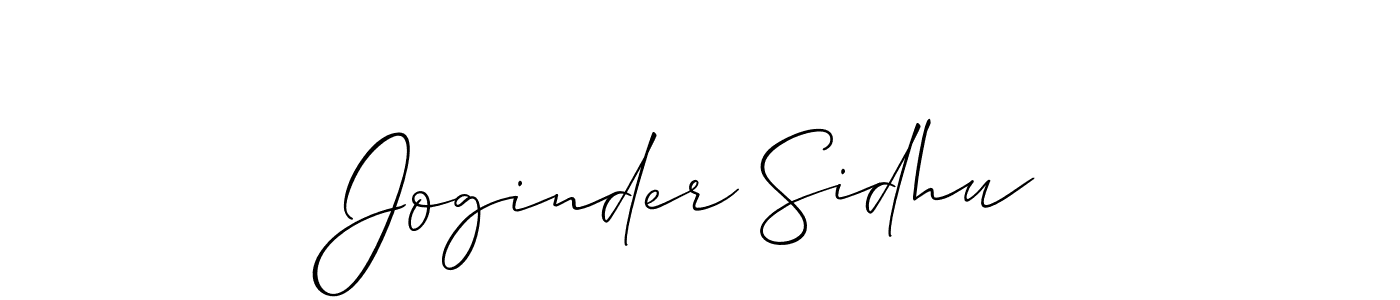 How to Draw Joginder Sidhu signature style? Allison_Script is a latest design signature styles for name Joginder Sidhu. Joginder Sidhu signature style 2 images and pictures png