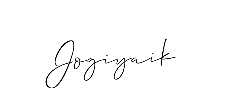 Similarly Allison_Script is the best handwritten signature design. Signature creator online .You can use it as an online autograph creator for name Jogiyaik. Jogiyaik signature style 2 images and pictures png