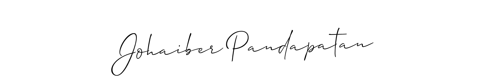 See photos of Johaiber Pandapatan official signature by Spectra . Check more albums & portfolios. Read reviews & check more about Allison_Script font. Johaiber Pandapatan signature style 2 images and pictures png