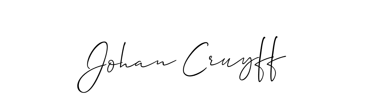 How to Draw Johan Cruyff signature style? Allison_Script is a latest design signature styles for name Johan Cruyff. Johan Cruyff signature style 2 images and pictures png