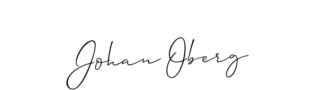 How to make Johan Oberg name signature. Use Allison_Script style for creating short signs online. This is the latest handwritten sign. Johan Oberg signature style 2 images and pictures png