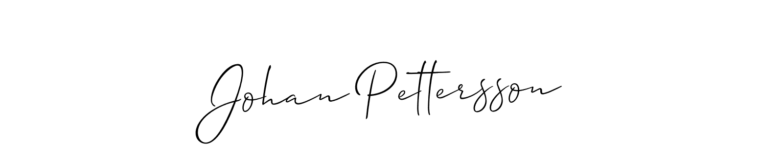 You should practise on your own different ways (Allison_Script) to write your name (Johan Pettersson) in signature. don't let someone else do it for you. Johan Pettersson signature style 2 images and pictures png