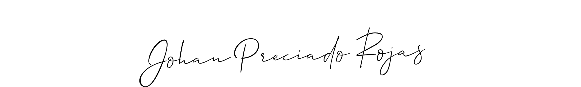 You can use this online signature creator to create a handwritten signature for the name Johan Preciado Rojas. This is the best online autograph maker. Johan Preciado Rojas signature style 2 images and pictures png