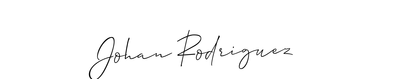 The best way (Allison_Script) to make a short signature is to pick only two or three words in your name. The name Johan Rodriguez include a total of six letters. For converting this name. Johan Rodriguez signature style 2 images and pictures png