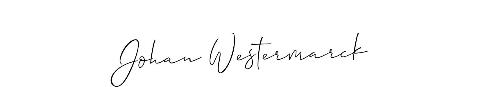 Best and Professional Signature Style for Johan Westermarck. Allison_Script Best Signature Style Collection. Johan Westermarck signature style 2 images and pictures png