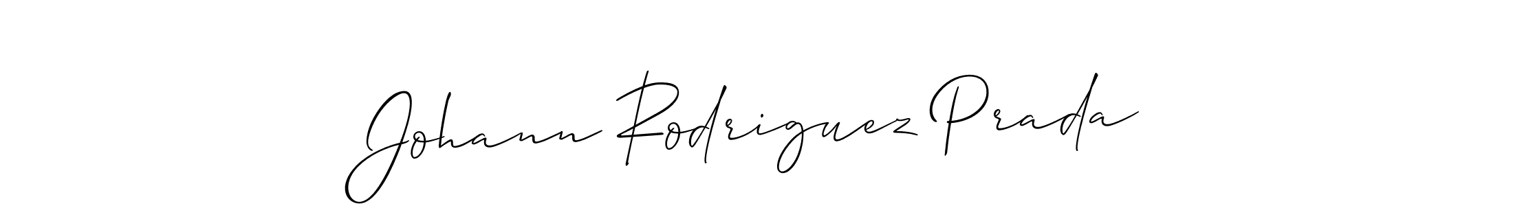 Also You can easily find your signature by using the search form. We will create Johann Rodriguez Prada name handwritten signature images for you free of cost using Allison_Script sign style. Johann Rodriguez Prada signature style 2 images and pictures png