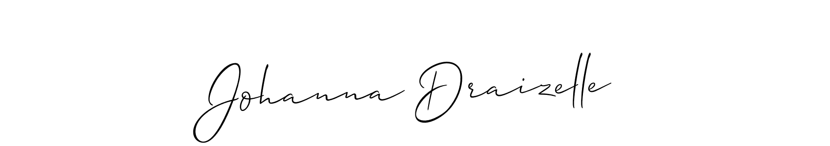 Make a beautiful signature design for name Johanna Draizelle. Use this online signature maker to create a handwritten signature for free. Johanna Draizelle signature style 2 images and pictures png