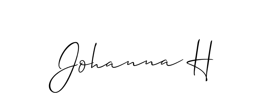 You can use this online signature creator to create a handwritten signature for the name Johanna H. This is the best online autograph maker. Johanna H signature style 2 images and pictures png