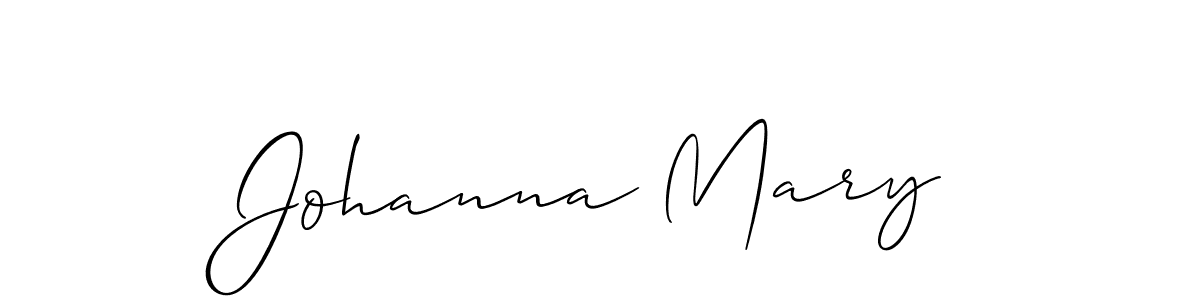 Make a beautiful signature design for name Johanna Mary. Use this online signature maker to create a handwritten signature for free. Johanna Mary signature style 2 images and pictures png