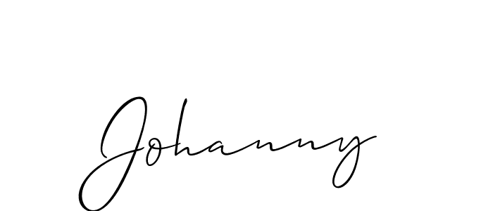 Similarly Allison_Script is the best handwritten signature design. Signature creator online .You can use it as an online autograph creator for name Johanny. Johanny signature style 2 images and pictures png