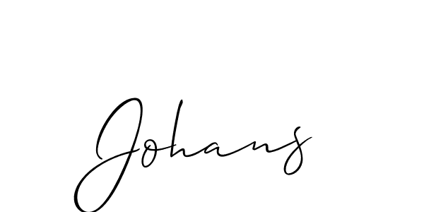 if you are searching for the best signature style for your name Johans. so please give up your signature search. here we have designed multiple signature styles  using Allison_Script. Johans signature style 2 images and pictures png