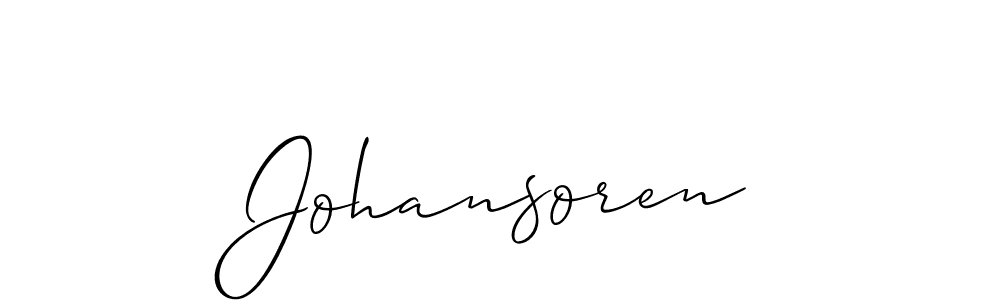 Make a beautiful signature design for name Johansoren. Use this online signature maker to create a handwritten signature for free. Johansoren signature style 2 images and pictures png