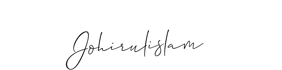 Make a beautiful signature design for name Johirulislam. Use this online signature maker to create a handwritten signature for free. Johirulislam signature style 2 images and pictures png