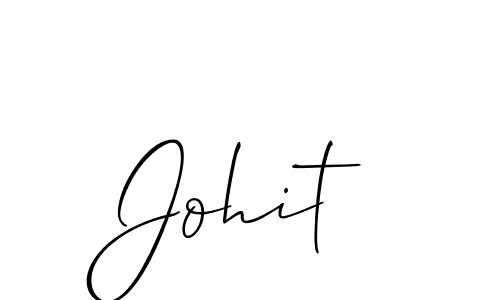 You should practise on your own different ways (Allison_Script) to write your name (Johit) in signature. don't let someone else do it for you. Johit signature style 2 images and pictures png