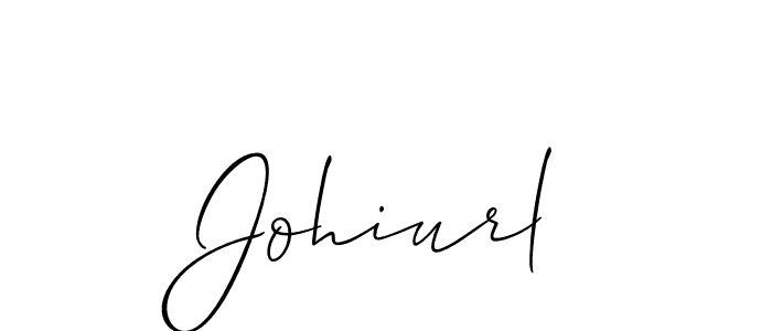 Best and Professional Signature Style for Johiurl. Allison_Script Best Signature Style Collection. Johiurl signature style 2 images and pictures png