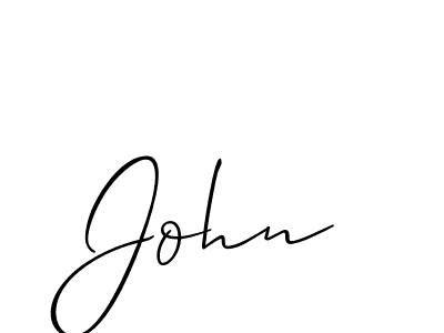 Use a signature maker to create a handwritten signature online. With this signature software, you can design (Allison_Script) your own signature for name John. John signature style 2 images and pictures png