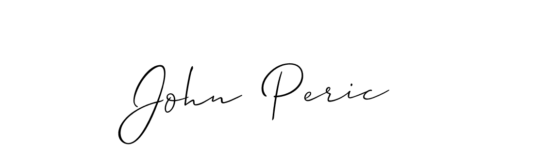 Check out images of Autograph of John  Peric name. Actor John  Peric Signature Style. Allison_Script is a professional sign style online. John  Peric signature style 2 images and pictures png