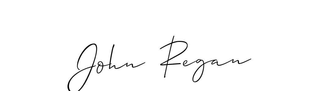 Also You can easily find your signature by using the search form. We will create John  Regan name handwritten signature images for you free of cost using Allison_Script sign style. John  Regan signature style 2 images and pictures png