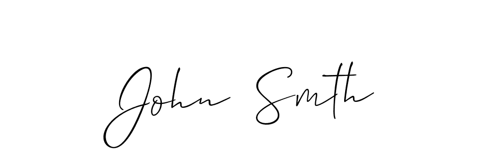 Once you've used our free online signature maker to create your best signature Allison_Script style, it's time to enjoy all of the benefits that John  Smth name signing documents. John  Smth signature style 2 images and pictures png