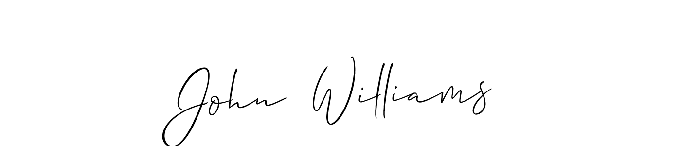 Here are the top 10 professional signature styles for the name John  Williams. These are the best autograph styles you can use for your name. John  Williams signature style 2 images and pictures png