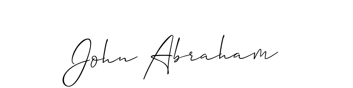 if you are searching for the best signature style for your name John Abraham. so please give up your signature search. here we have designed multiple signature styles  using Allison_Script. John Abraham signature style 2 images and pictures png